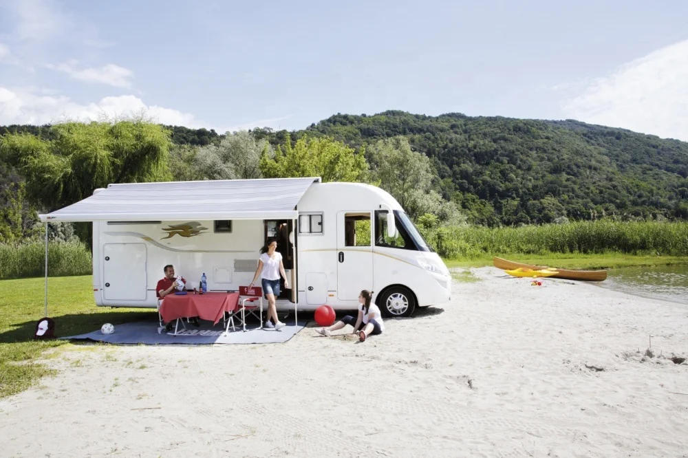 S35 Top Mounted Awning With Motorized Control System