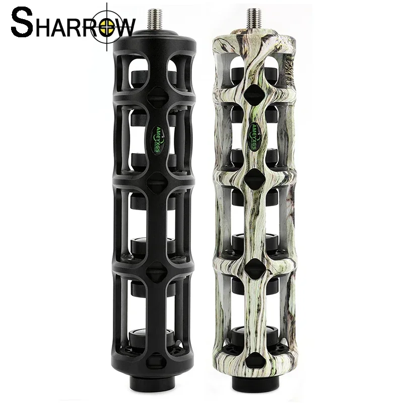 

Archery Compound Bow Stabilizer 7inch Aluminum Alloy Shock Damper Vibration Practice for Outdoors Hunting Shooting Accessories