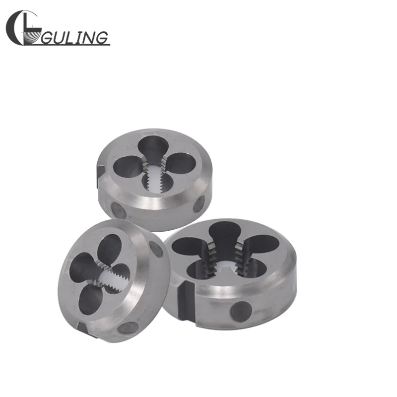 HSSE Metric Fixed Round Die M0.8 M2 M3 M4 M5 M6 M8 M10 M12 M14 M16 X0.4 X0.5 X0.7 X0.8 X1 X1.25 X2 Thread Screw Threading Dies