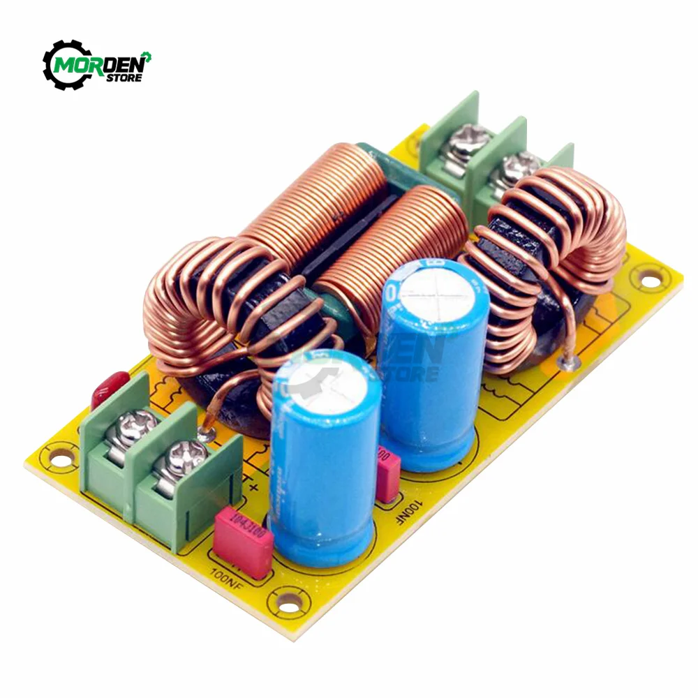 2A 4A 10A 20A DC LC Filter EMI Electromagnetic Interference Filter EMC FCC High Frequency Power Filter for Electronic Component