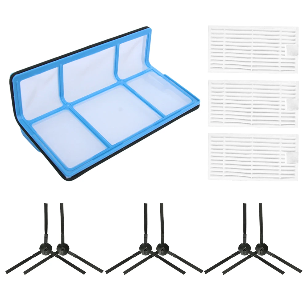 Upgrade Your Cleaning Accessories Side Brush Filter for Mop Cloth Set for V3 V3s V5 V5s for Pro Models Achieve a Spotless Clean