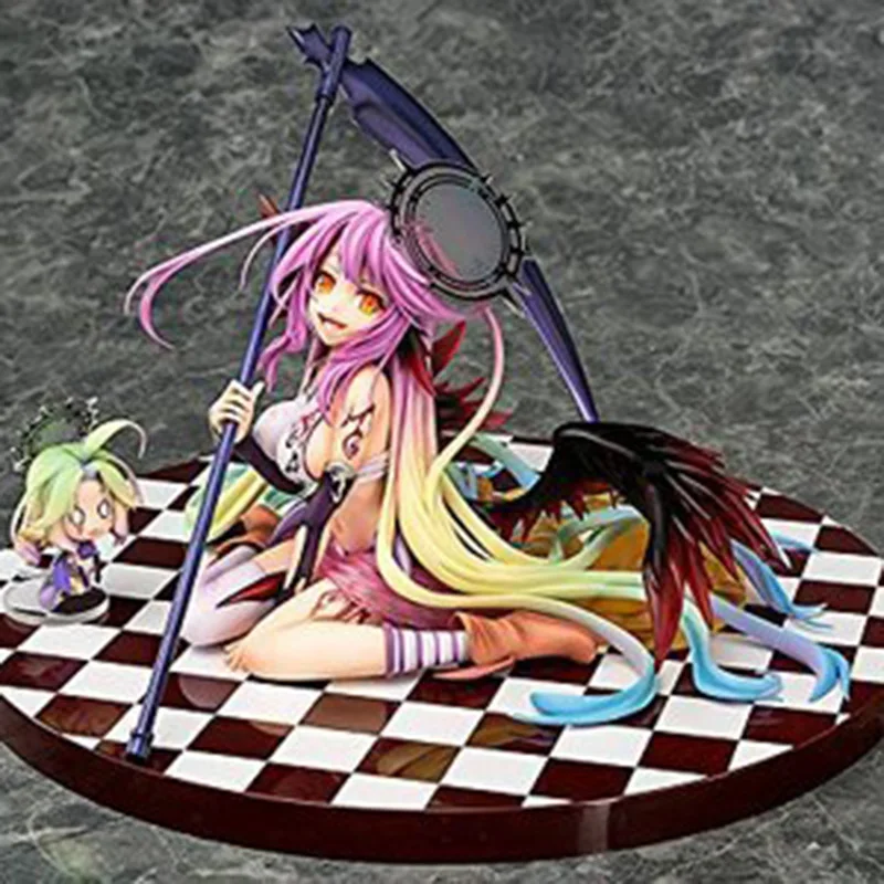 Anime No Game No Life Jibril Great War Ver. Action Figure Model Toy Collection Model Room Decoration Toys Doll Gifts