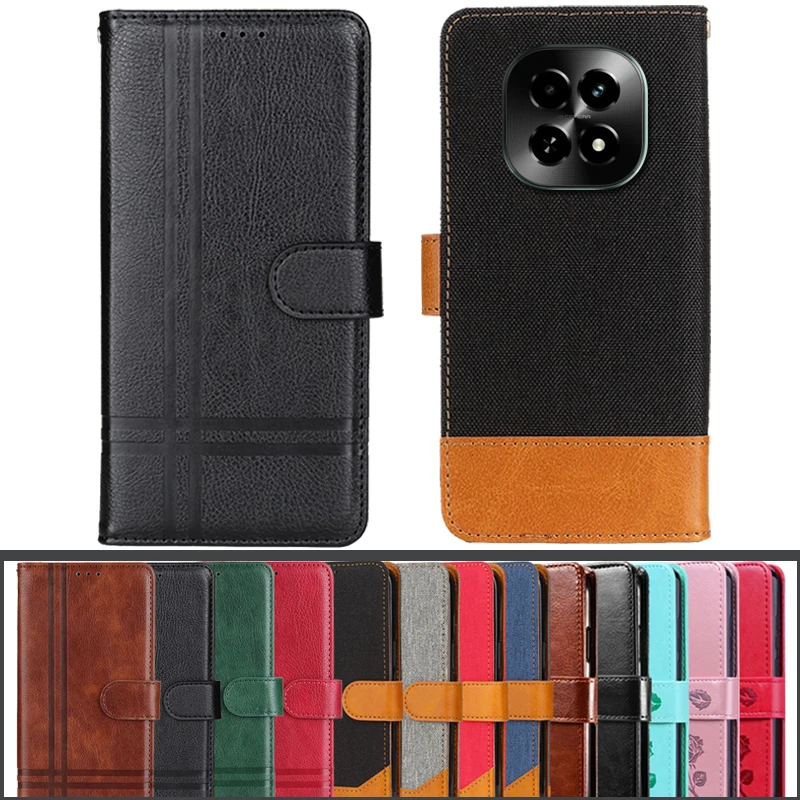 Flip Leather Cover For Realme V60 5G Magnetic Skin Three Dimensional Pattern Shockproof Card Slot Wallet Phone RealmeV60 RMX3995