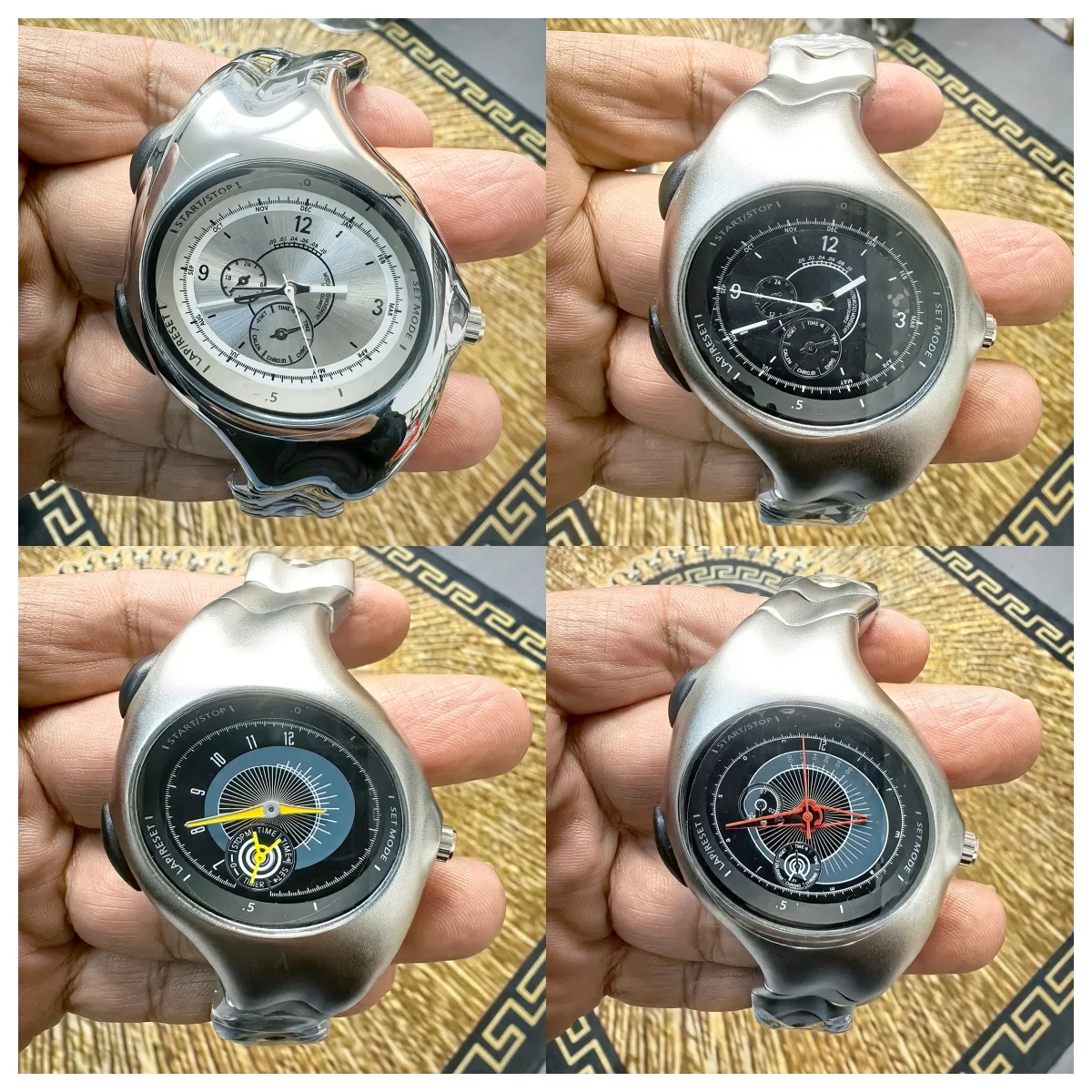 Alien Twisted Wristwatch Non Mechanical Watches Y2K Watch Fashion