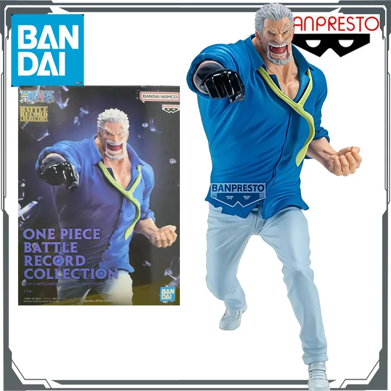 

Bandai Original One Piece Monkey D Garp-150 мм аниме фигурки игрушки для мальчиков Рождественский подарок Коллекционная модель украшений