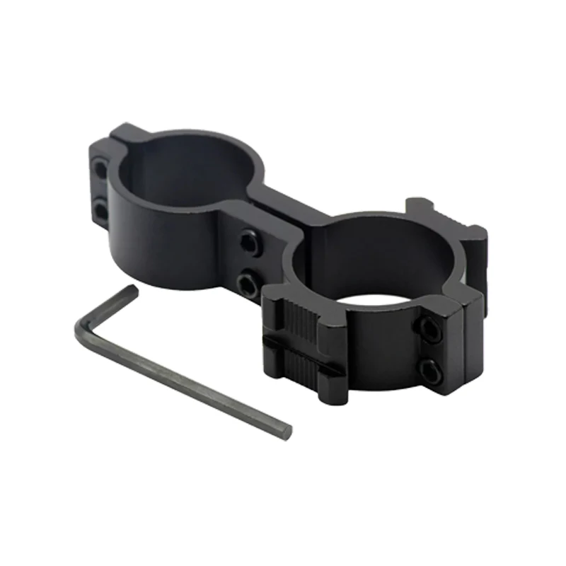 Bracket Barrel Mount Holder Tube 25.4mm 30mm/1inch Heavy Duty With Double 20mm Rail For Flashlight Torch Laser Scope - view 4