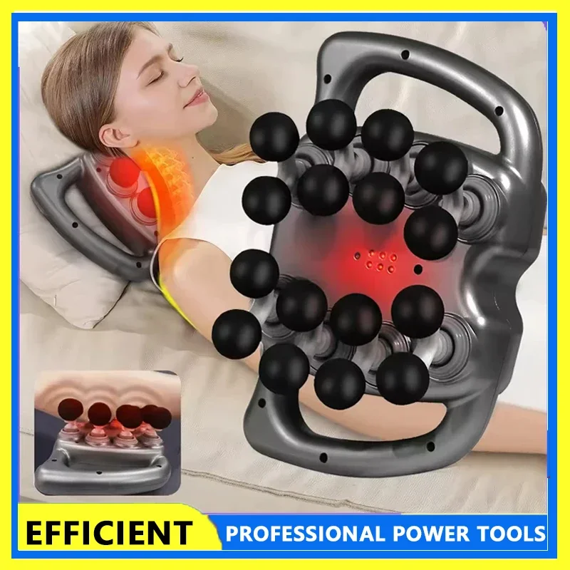 

Professional 16Head Muscle Massage Gun High Frequency Vibration Fascia Gun for Body Leg Back Shoulder Waist Deep Tissue Massager