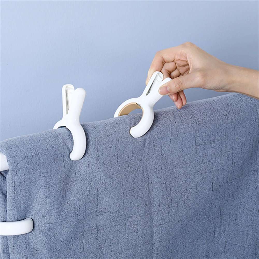 

Household Windproof Plastic Quilt Clip Multi-purpose Sun Sheet Drying Clothes Clip 2PCS/set 3PCS/set Fixed Powerful Clothes Pegs