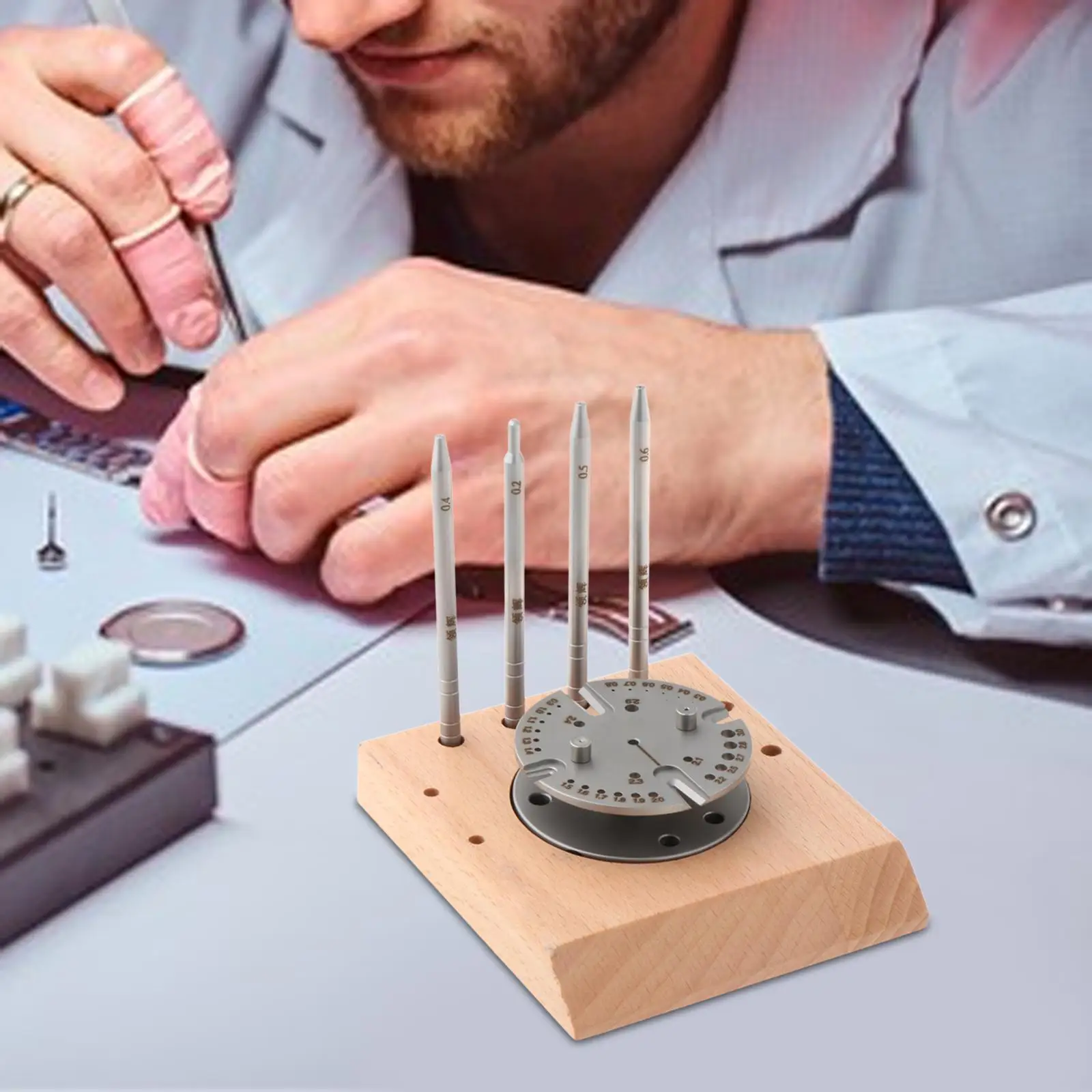 strumenti-per-la-riparazione-dell'orologio-accessori-per-orologiai-strumento-per-la-manutenzione-dell'orologio-base-in-legno