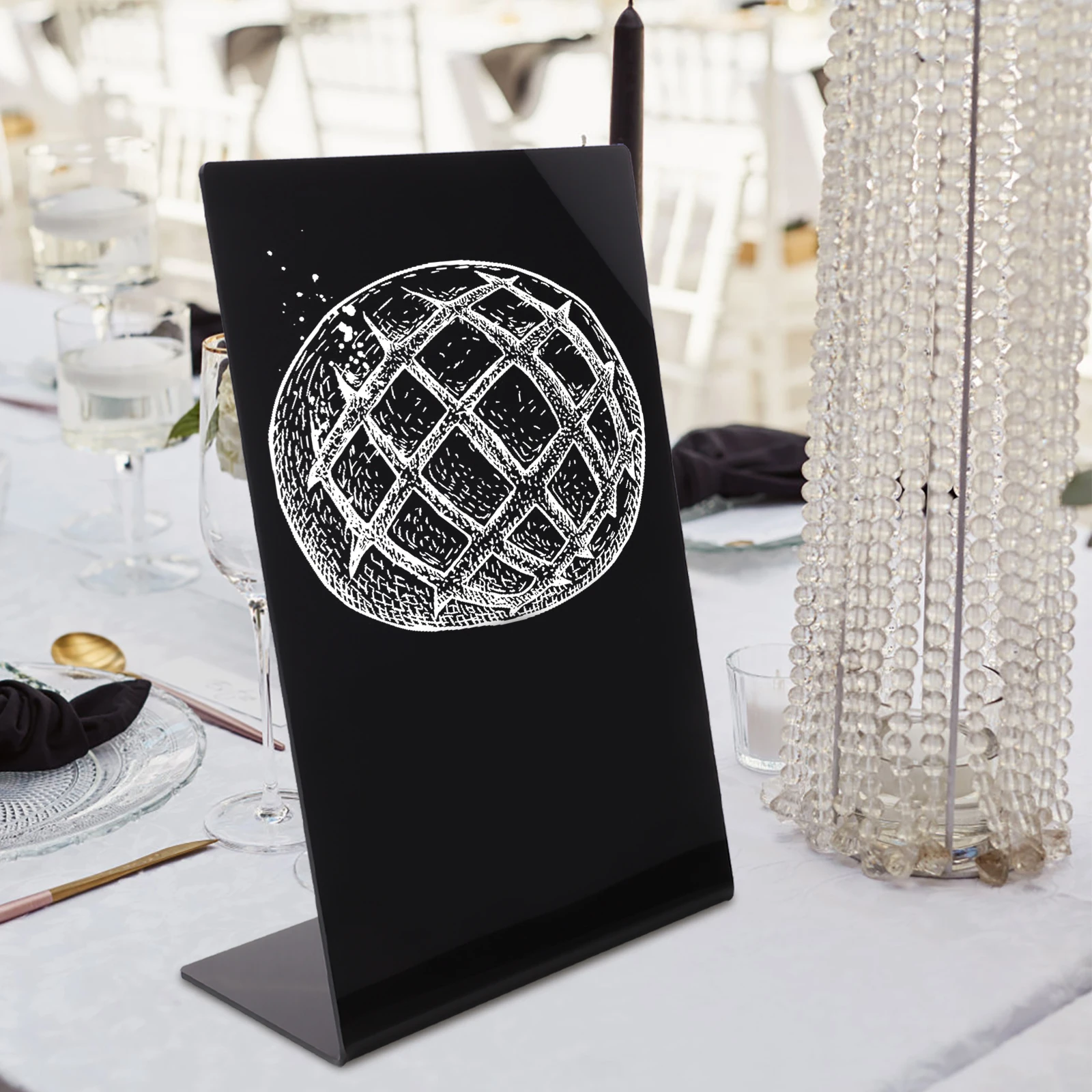 

1pc Mini Chalkboard Sign Small Blackboard For Shop Table Decor Diy Message Board Party Wedding Decoration Chalkboard Tags