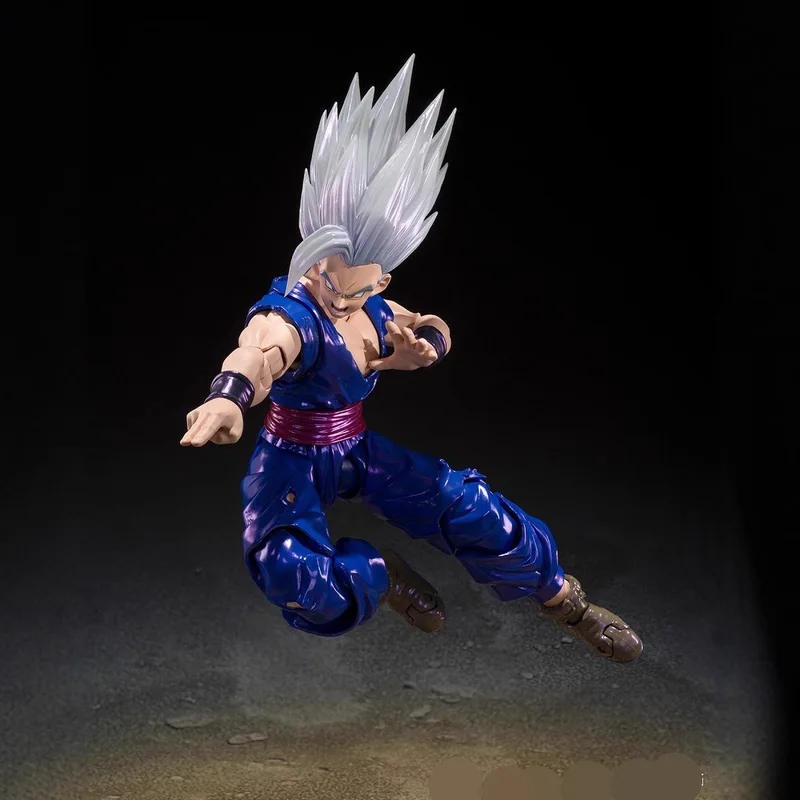 متوفر 2025 Sdcc Bandai Dragon Ball S.H.Figuarts Shf Son Gohan Beast طبعة حصرية شخصيات الرسوم المتحركة نماذج اللعب البلاستيكية