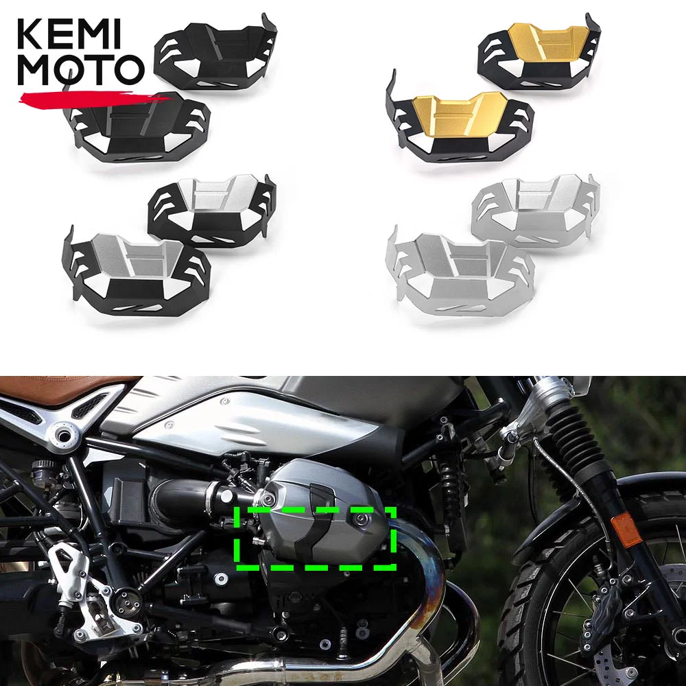 

Engine Guards Cylinder Head Cover Protector for BMW R1200R R1200GS R NINE T R9T R1200 GS NineT Aluminium Motorcycle Accessories