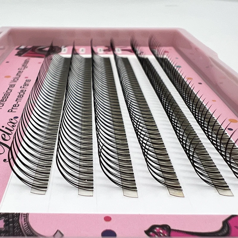 Yelix Mix Spikes Lashes Eyelash Extension Natural Wispy Eyelash Fishtail Cluster Lashes False Eyelashes A Shape Eyelash Makeup