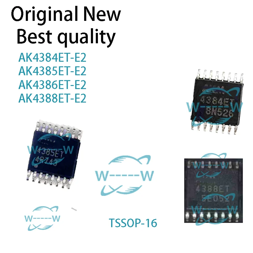 

(5-10 шт.) НОВЫЙ AK4384ET-E2 AK4385ET-E2 AK4386ET-E2 AK4388ET-E2 4384ET 4385ET 4386ET 4388ET TSSOP-16 микросхема