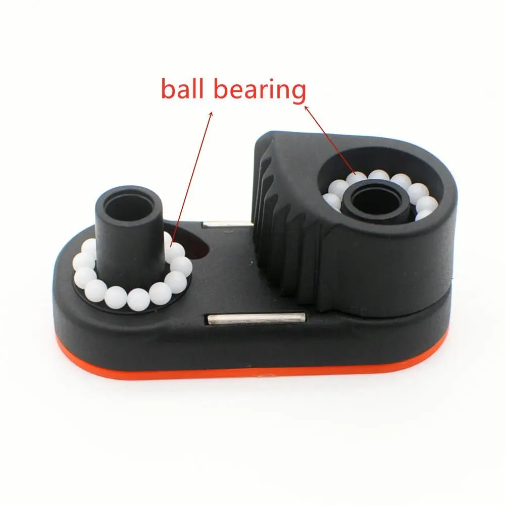 Practical Ball Bearings Nylon Rope Clamp Kayak Marine Hardware Fast Entry Cam Cleat with Leading Rings Boat Cleats