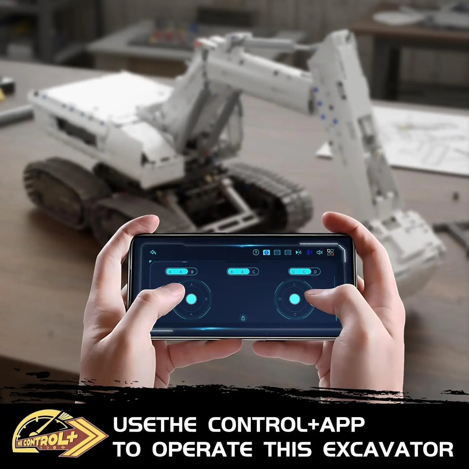 Mould King 17079 3195 pezzi Kit di costruzione per escavatore RC, veicolo di costruzione controllato da APP per adulti e adolescenti, idea regalo