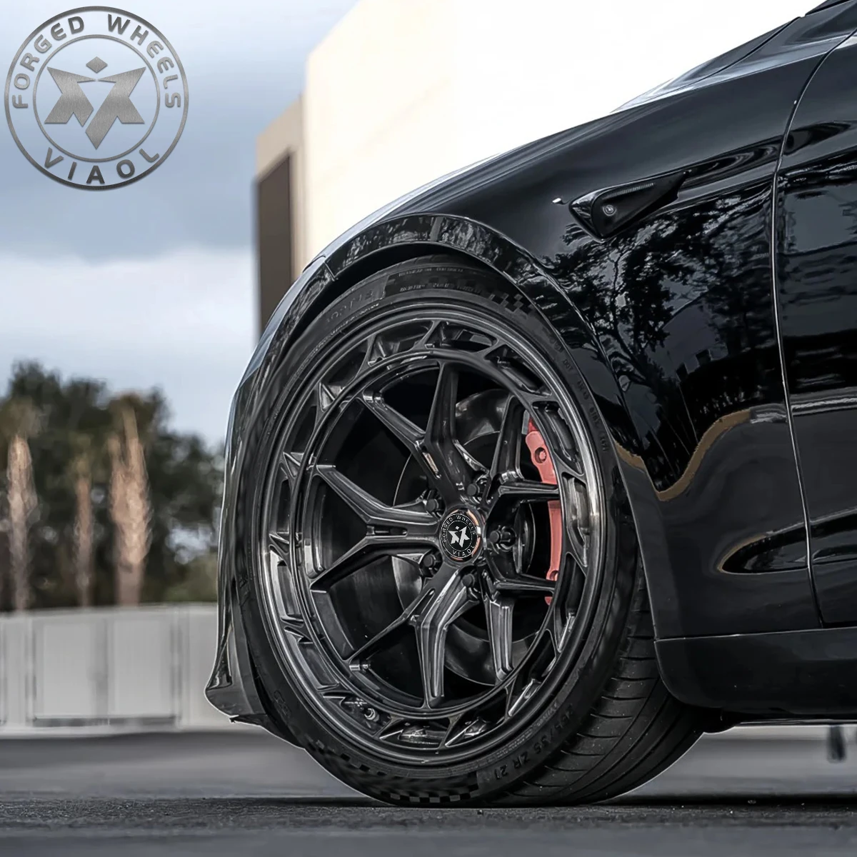 18 19 20 21 22 23 24 26 Inch 6061-T6 Aluminum Alloy Passenger Car Custom Polished Forged Monoblock Rim for C8 C10  Hubs