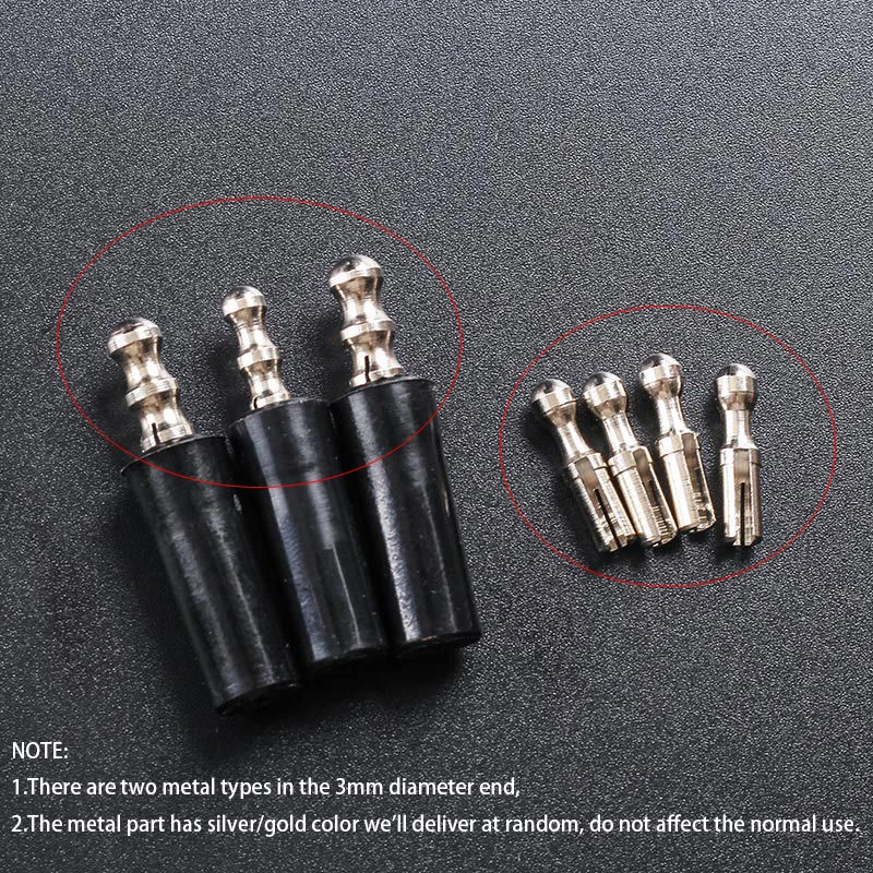 10Pcs/Lot Metal 9mm To 3mm Tobacco Pipe Stem Filter Element Converter Pipe Filters For Smoking Pipe