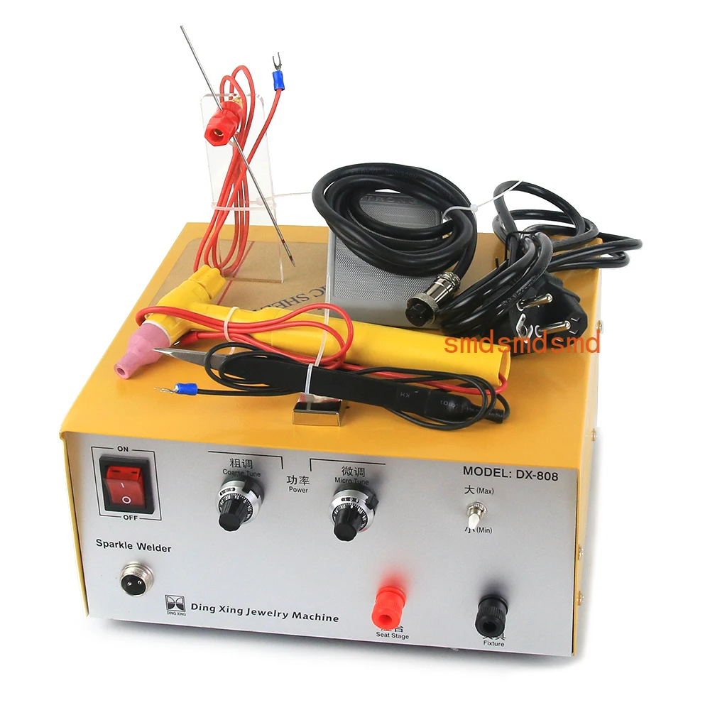 DX-80A Pulse Spot Welding Handheld Laser Spot Welder-spot Welding Machine Gold Silver Jewelry Processing Tools 110V 220V 50/60Hz