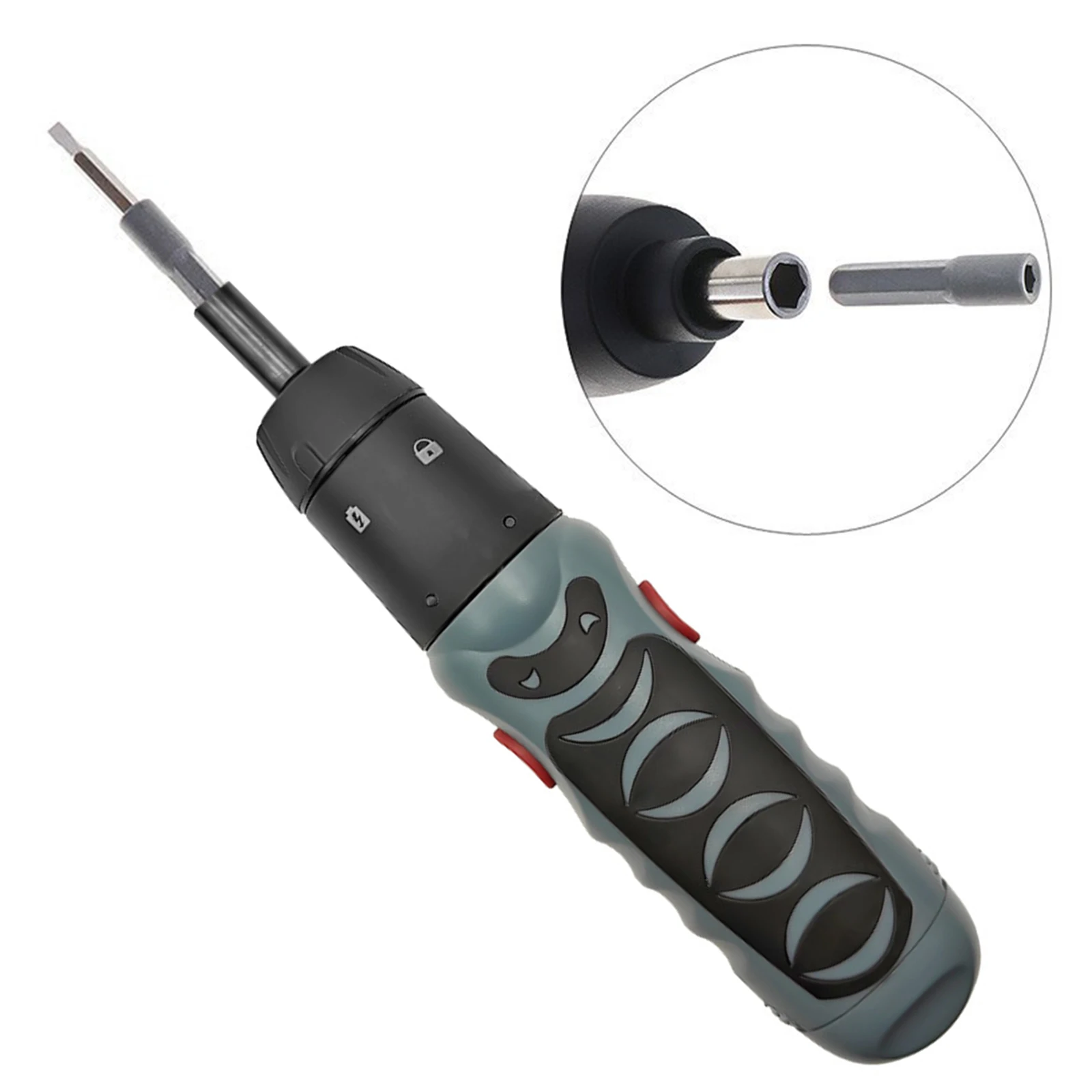 6V Straight Pole AA Dry Electric Screwdriver For Household Multifunctional Electric Screwdriver Small Electric Screwdriver