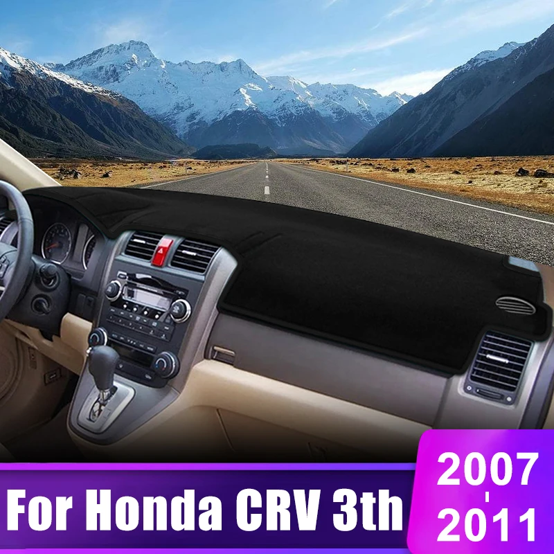 

For Honda CRV CR-V III MK3 2007 2008 2009 2010 2011 Car Dashboard Cover Instrument Desk Sun Shade Non-slip Pad Accessories