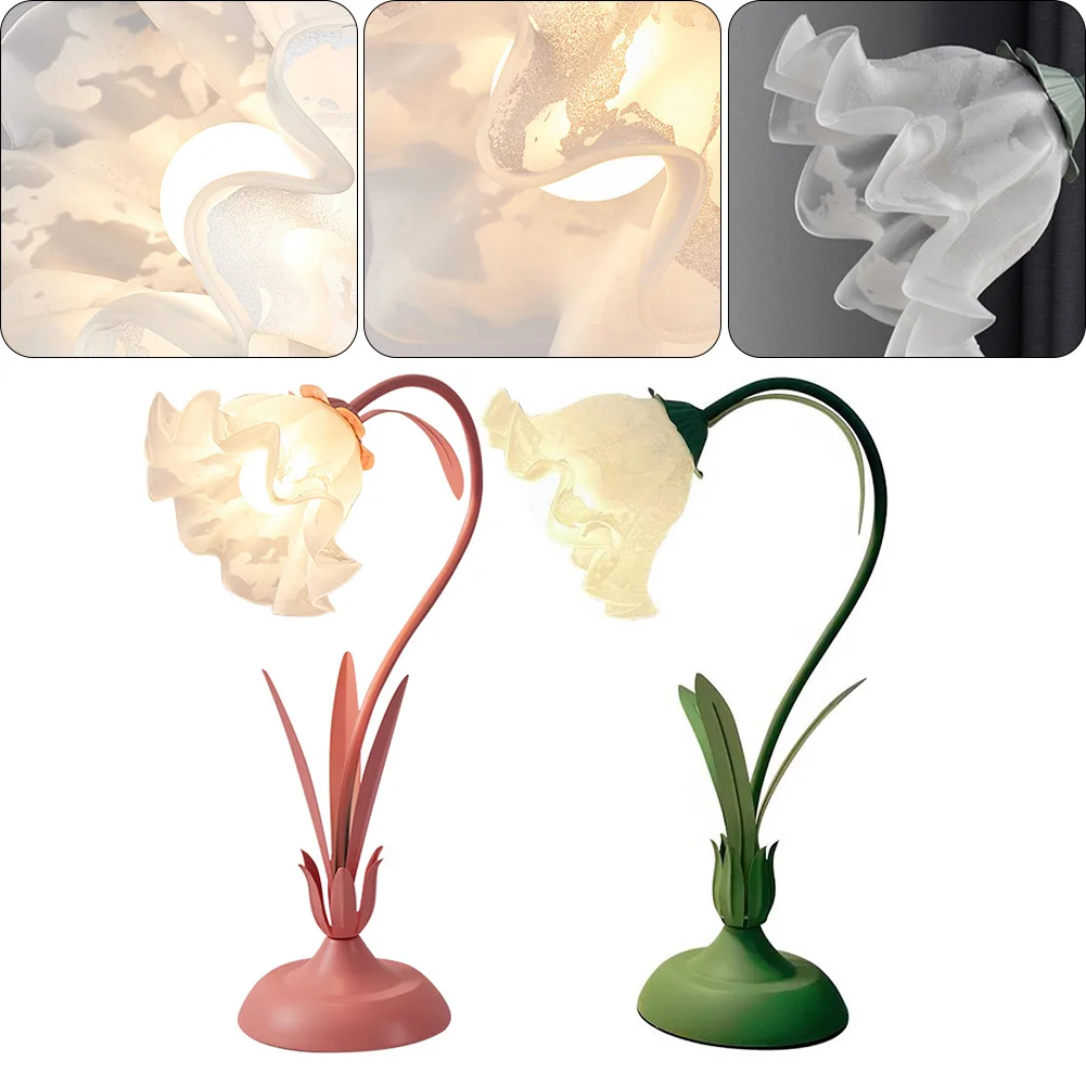 

Цветы для спальни, лампочка для чтения, искусственный цветок в пасторальном стиле, искусственное растение, искусственное акриловое растение для дома, гостиной