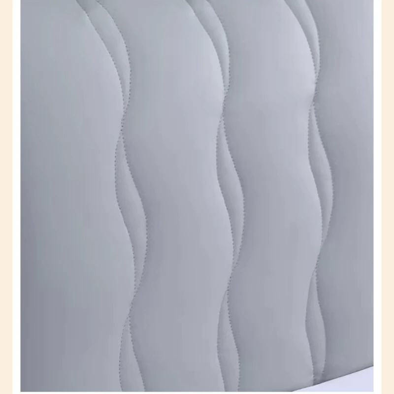 Ripple Warm Bed Headboard Cover Thickened Quilted Bed Spread Backrest Anti-collision Universal Headboard Protective Cover