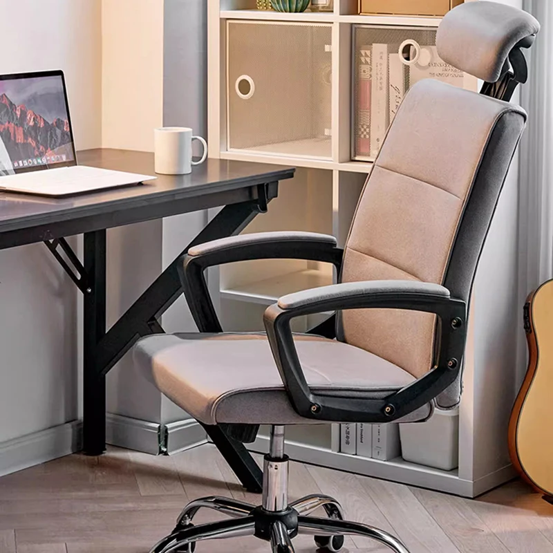 

Designer Recliner Office Chair Computer Swivel Comfy Leather Lounge Salon Dining Chair Bedroom Sillas De Escritorio Furniture