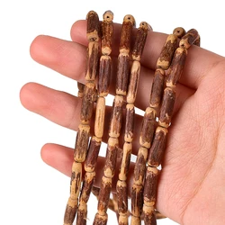 15mm Natural Coconut Shell Beads Loose Spacer Wooden Jewelry Beads for Bracelet Jewelry Making Accessories DIY Retro Necklace