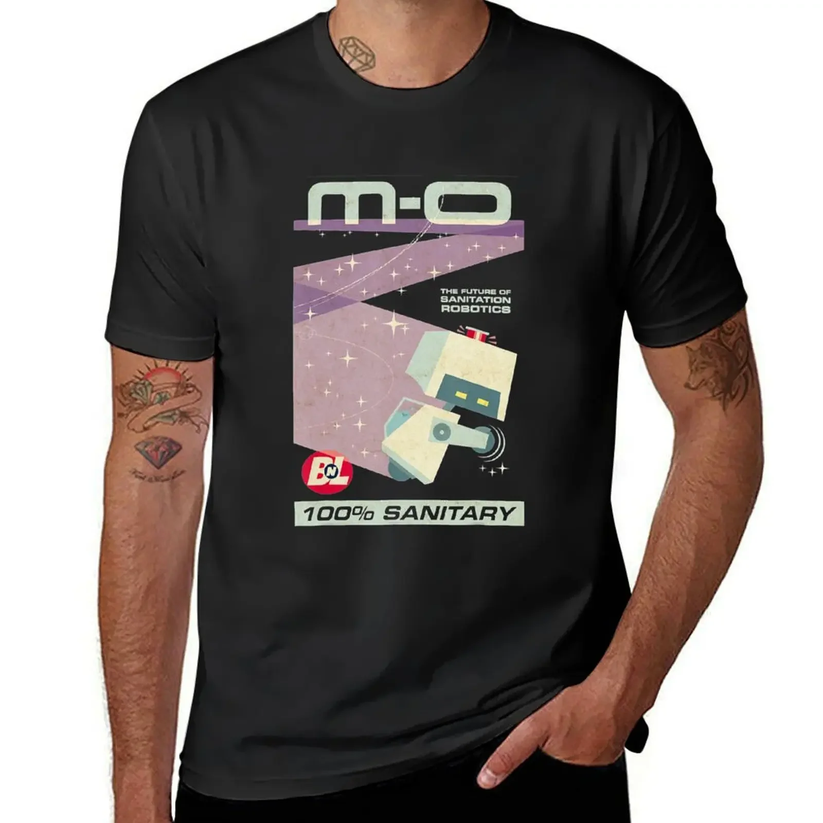 WallE MO Future Of Sanitation Robotics T-Shirt quick-drying heavyweights Clothing T-shirts oversize mens fashion