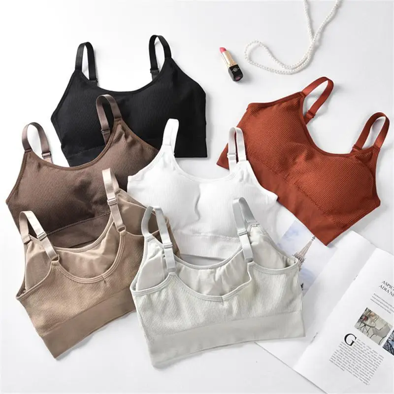 Hot Sale Seamless Brassiere Bras for Women Full Cup Breathable Bralette Wire Free Sleep Bra Tube Top for Sports Bra High Quality