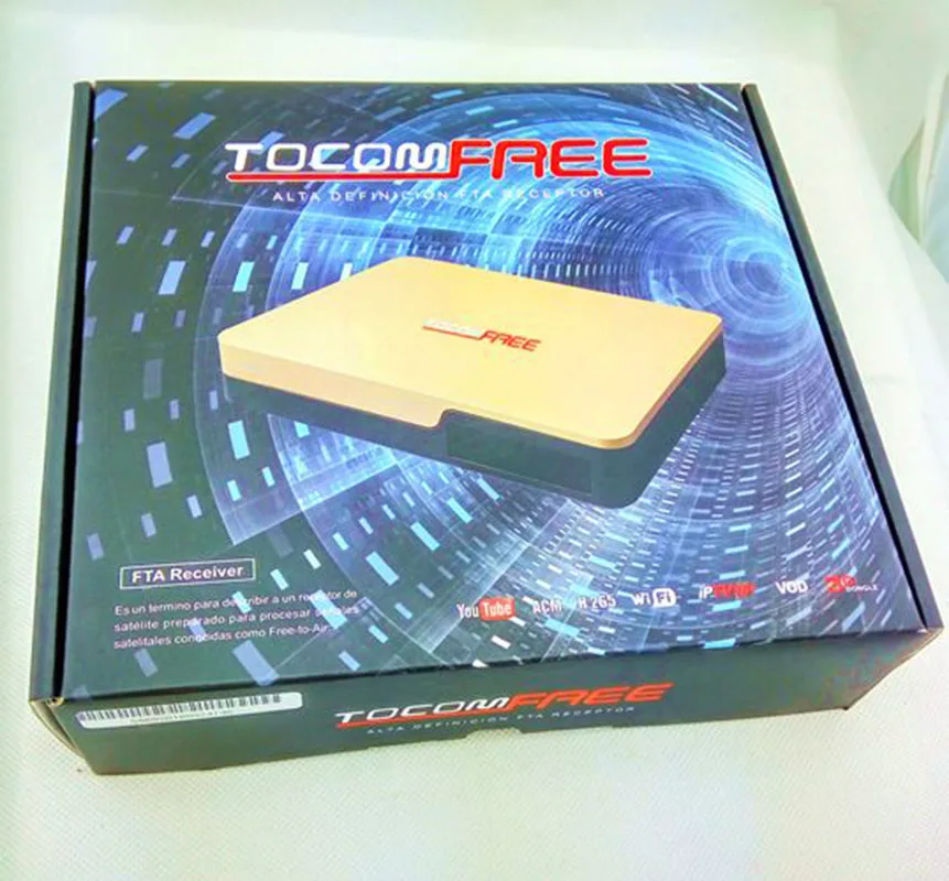 DERSHENG DVB-T2 Receiver Support IKS SKS H.265.ACM With VOD IPTV WIFI Media Player