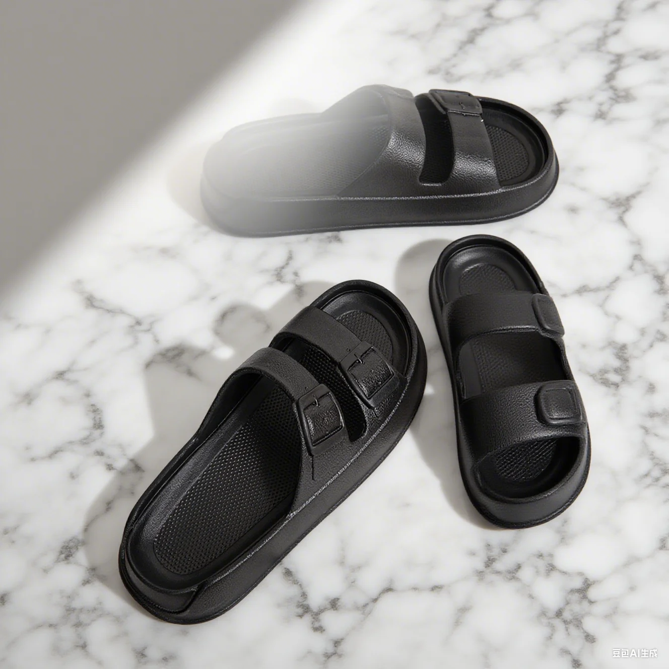 The Same Style Of Popular Summer Slippers For Women, Anti-slip Soft-soled, Durable And Casual Couple Cooling Slippers