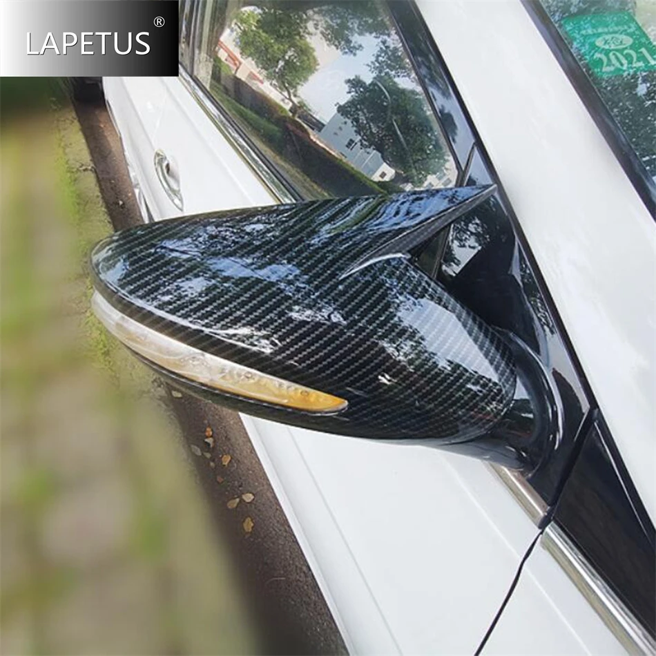 

Car Door Rearview Mirror / Rear Window Scoop Shutter Louver Side Air Panel Cover Trim For Hyundai Sonata 2011 - 2014 Accessories