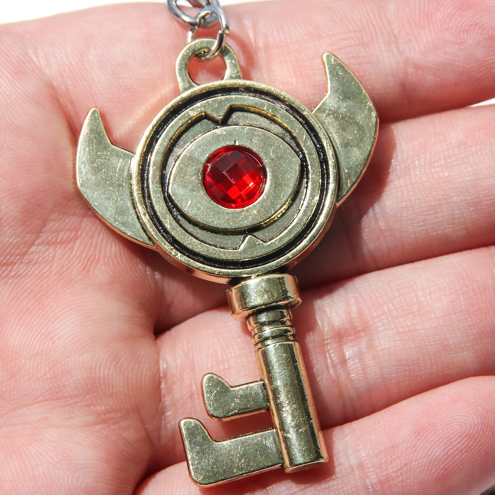 Zeldas Legend Retro Ruby Keyring Cosplay Props Unisex Costume Decoration Gift keychain Party Men Women Backpack Jewelry