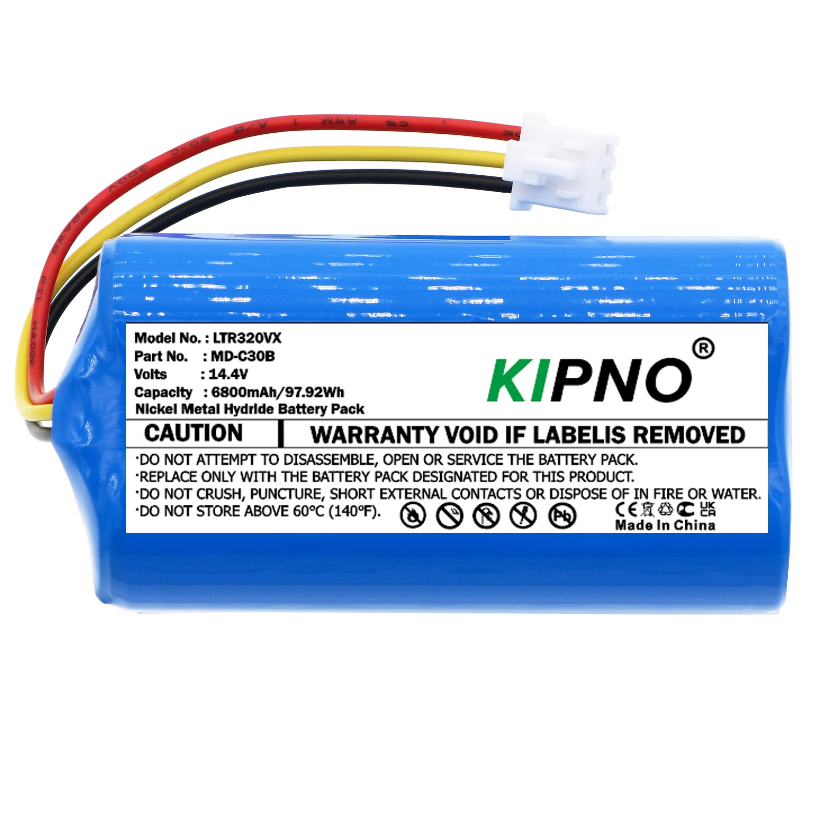 

NEW 14.4V 6800mAh 18650 li-ion battery For LIECTROUX C30B XR500 E30 For PROSCENIC 800T 830P 820P 820T 820S Robot Vacuum Cleaner