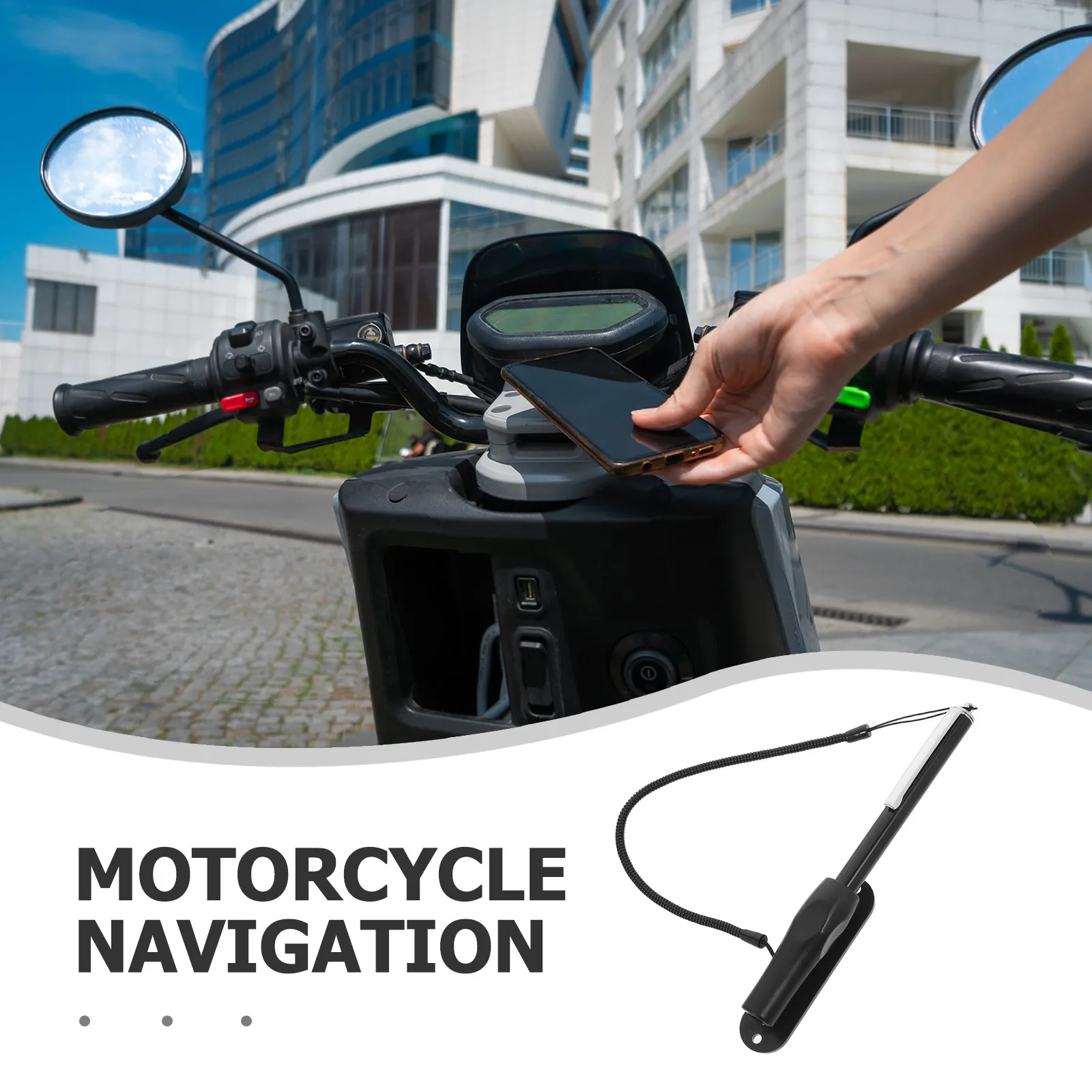 Electric Motorcycle Touch Screen Stylus Pen Large Detachable Tip Comfortable Universal Stylus for Navigation Tablet Smartphone