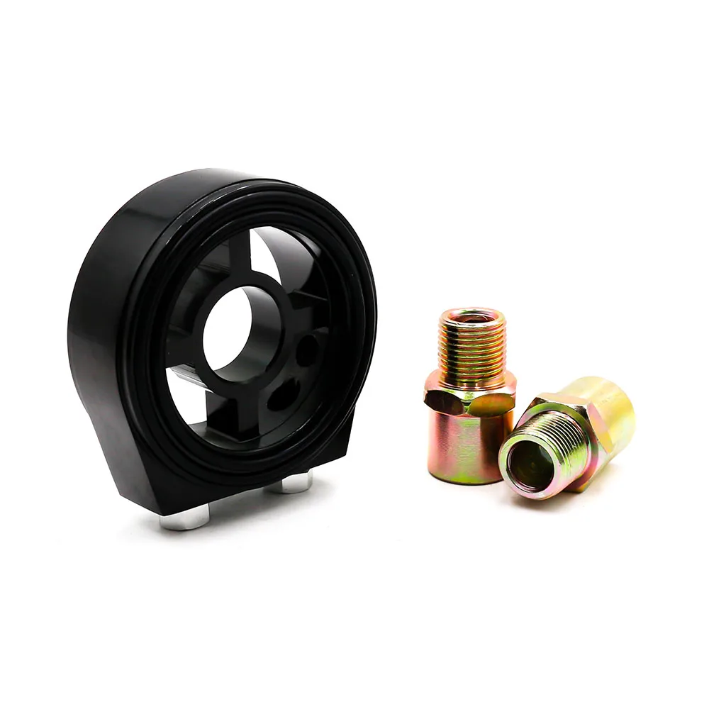 

Aluminum Engine Oil Filter M20*1.5 And 3/4-16 Cooler Sandwich Plate Adapter For Universal Oil Temp Pressure Adaptor Car Meter
