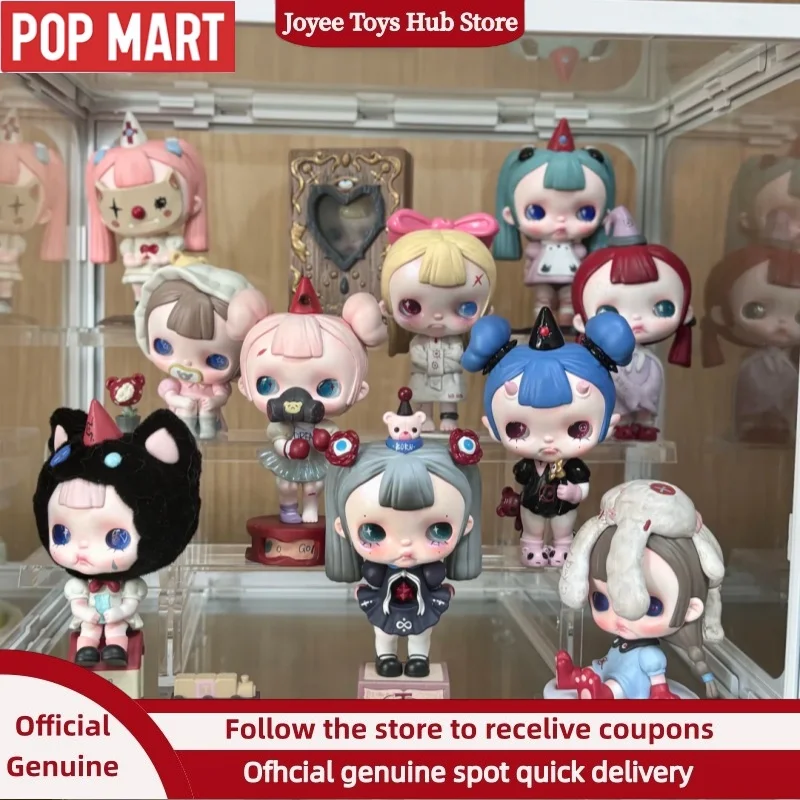 

Genuine Popmart Tinytiny Prologue Series Figures Blind Box Tinytiny Dark Wind Toy Doll Figures Toy Mystery Box Halloween gift