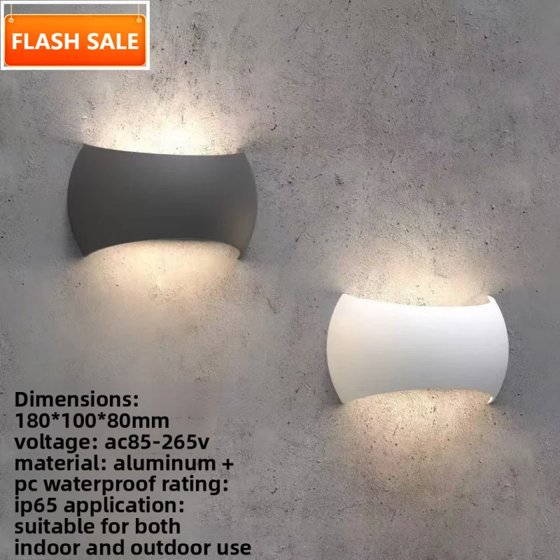 

Современный настенный светильник с гребешком, уникальный светодиодный светильник в форме луны для прихожей на балконе, алюминиевый бра для использования в помещении на открытом воздухе, 3-16 Вт, 3000/4000 К