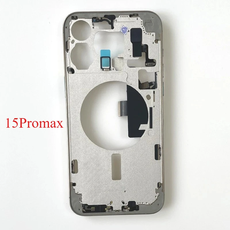 For iPhone 15 Pro Max Full Housing Middle Frame Bezel With Volume