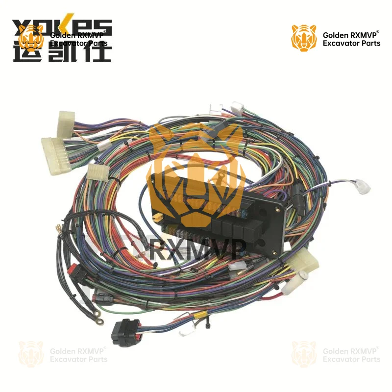 For Caterpillar Excavator Parts E330D E320D E320D2 325D 336D 345D Fuse Box Wiring Harness Assy 238-2319