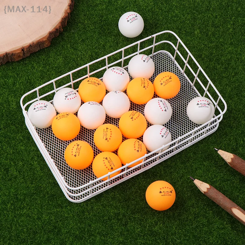 {MAX-114}10Pcs High Standard 5 Star Table Tennis Balls 40+ ABS Ping Pong Balls For Club Train Amateur Competition Training Balls