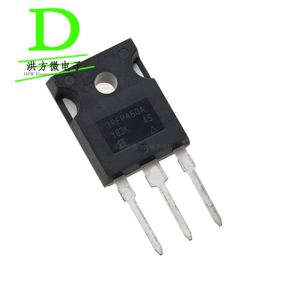 جديدة ومبتكرة موسفيت N-CHANNEL 500 فولت 20A TO247-3 IRFP460APBF