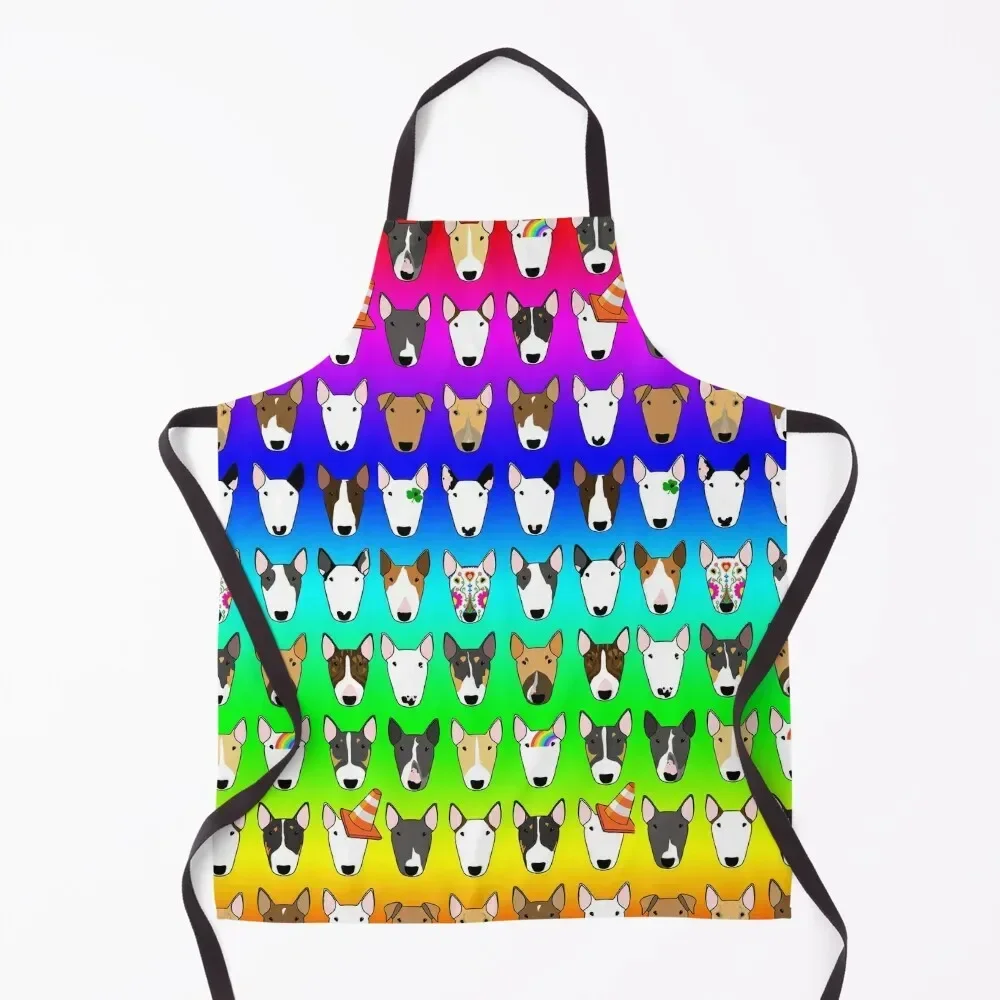 

Rainbow Multibull Apron home women Kitchenware Things For The Kitchen Kitchens Men Apron