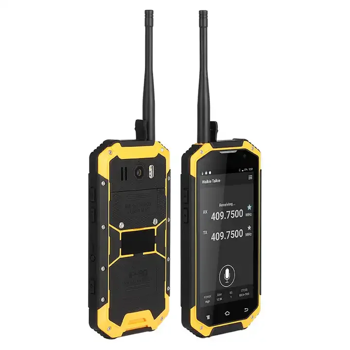 Kwaliteit 4.7 Inch W3 IP68 Waterdichte Robuuste 4G Slimme Mobiele Telefoon Met Global Walkie Talkie Radio VHF Voor Radio GPS