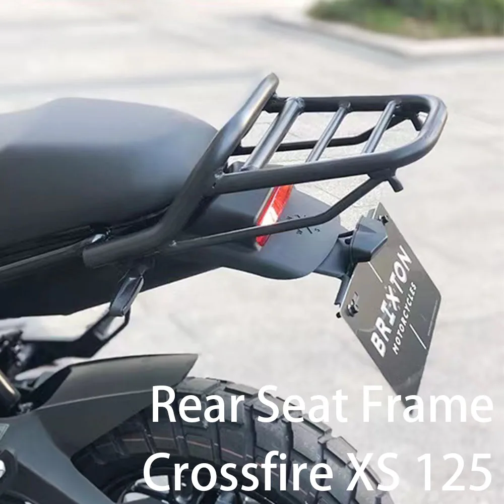 New Fit Crossfire XS 125 Rear Seat Rack Bracket Luggage Carrier Cargo Shelf Support For Brixton Crossfire 125 XS 125XS