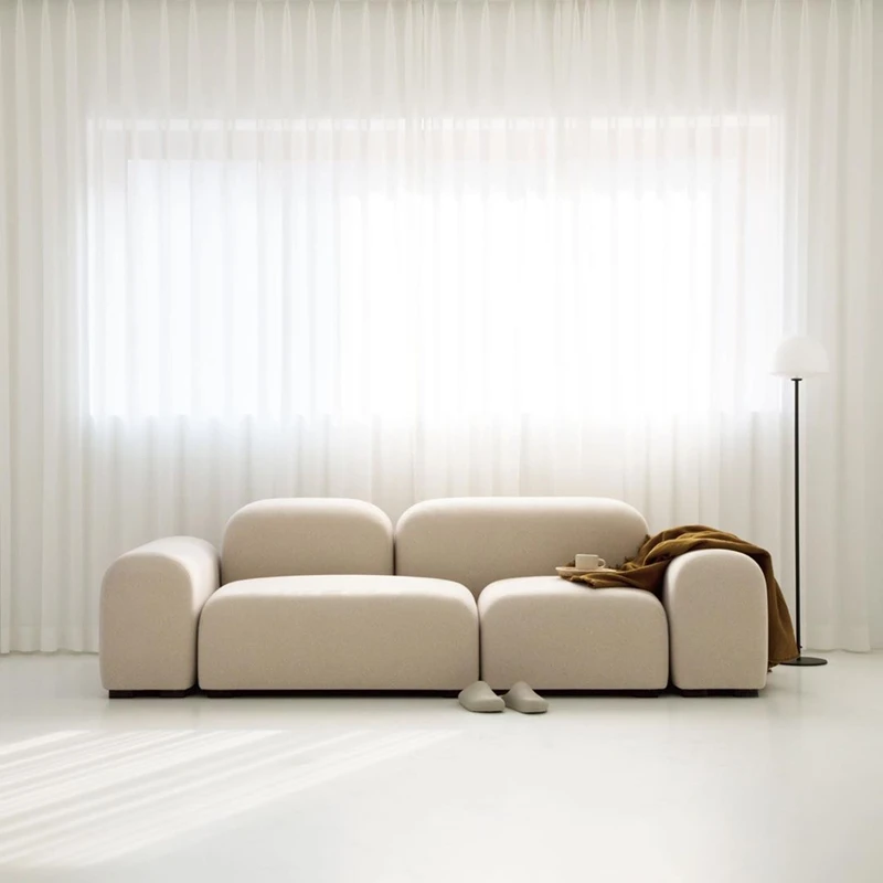 

White Couch Living Room Sofas Armchair Nordic Modern Bedroom Love Seat Outdoor Sofa Room Decor Relaxing Divano Home Furniture