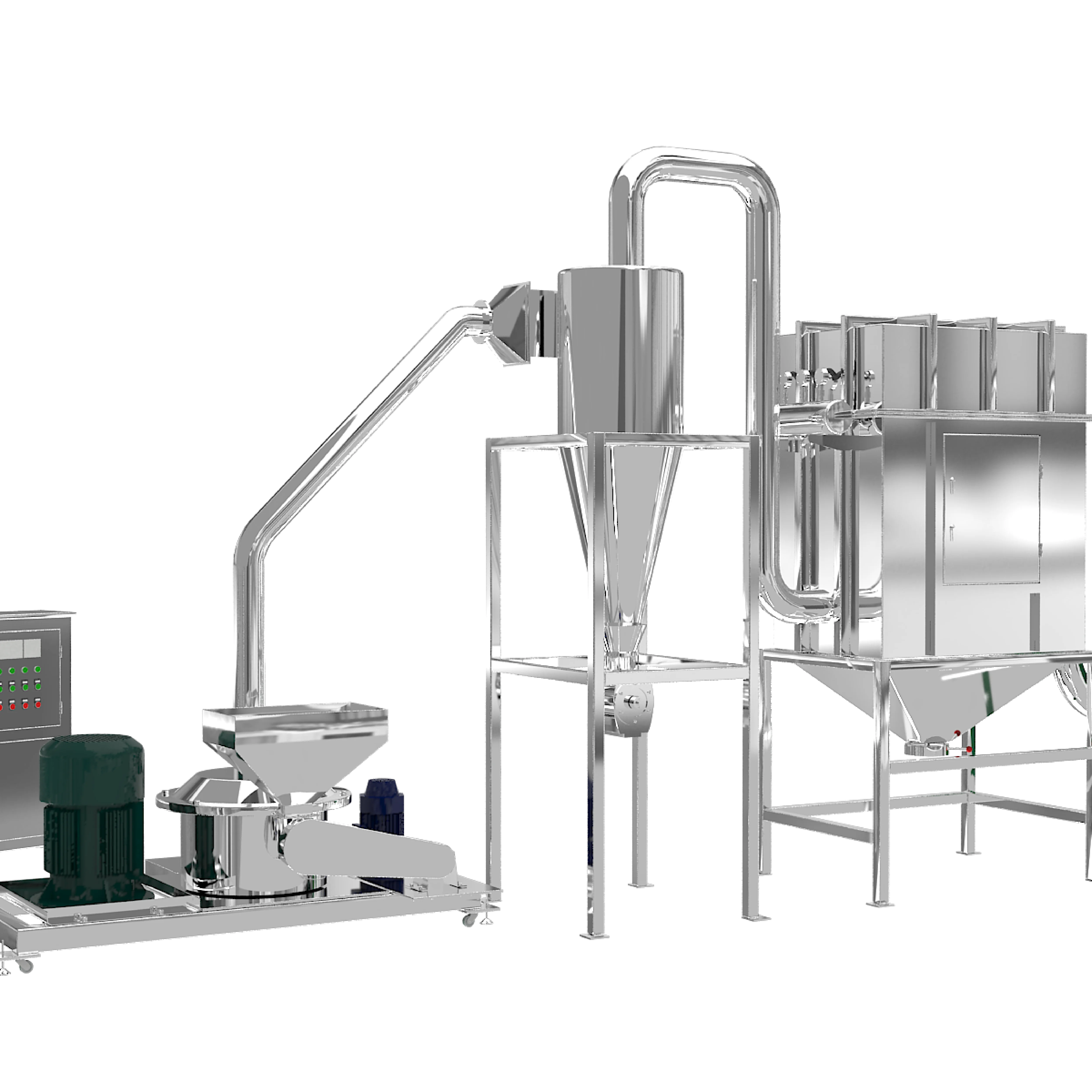 WFJ Food Pulverizer Sugar Spice Powder Making Machine Resin Grinder