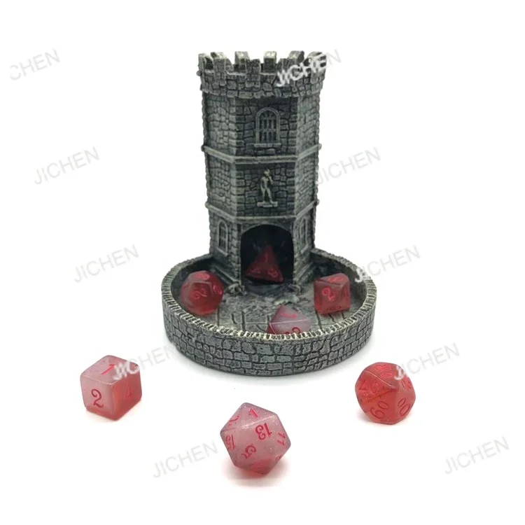 

Новая ретро-подставка для игральных костей из смолы